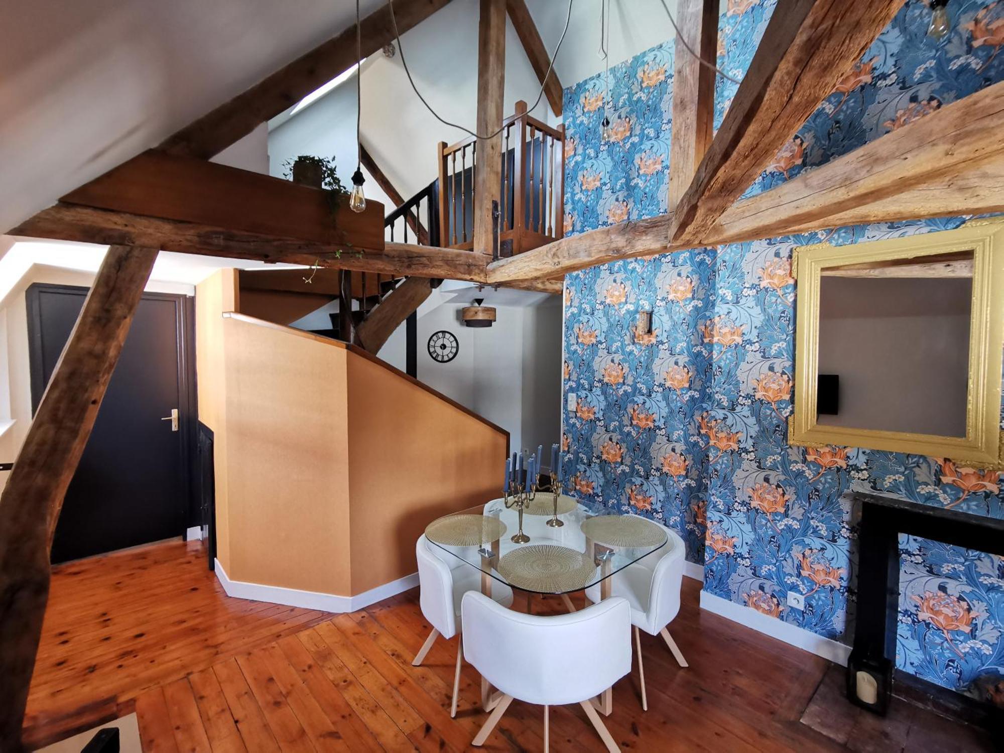 Le Gatsby - Duplex Art Deco Au Coeur De Blois Apartment ภายนอก รูปภาพ